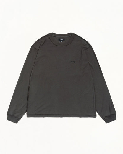 Vintage Black Lazy LS Tee