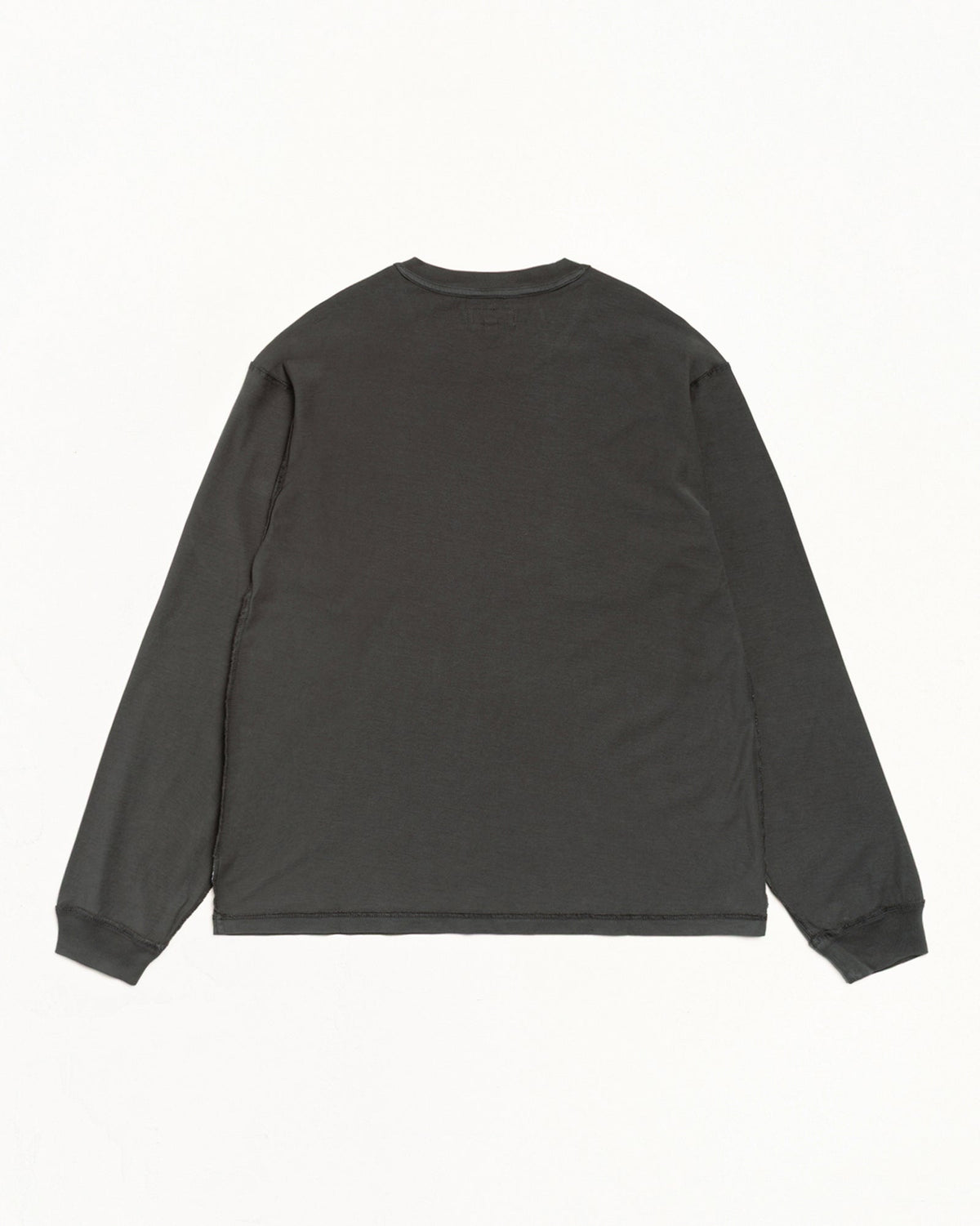 Vintage Black Lazy LS Tee