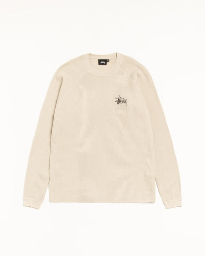 Bone Raglan Thermal Basic Stock