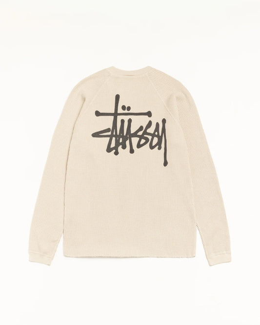 Bone Raglan Thermal Basic Stock