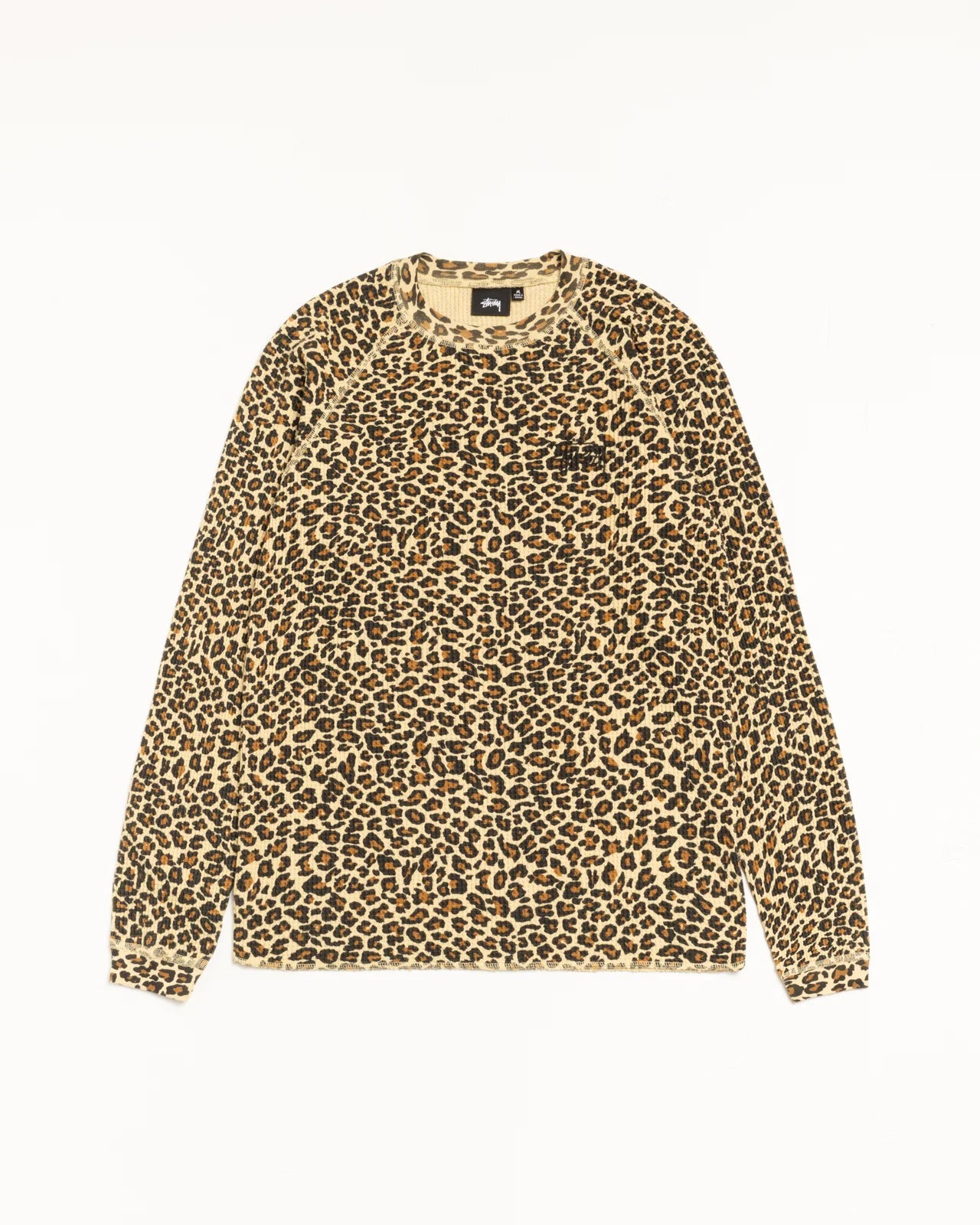 Leopard Raglan Thermal Basic Stock