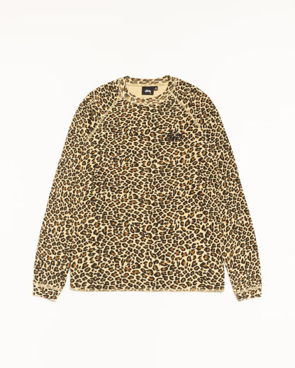 Leopard Raglan Thermal Basic Stock