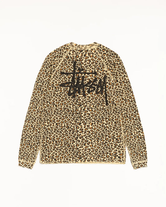Leopard Raglan Thermal Basic Stock