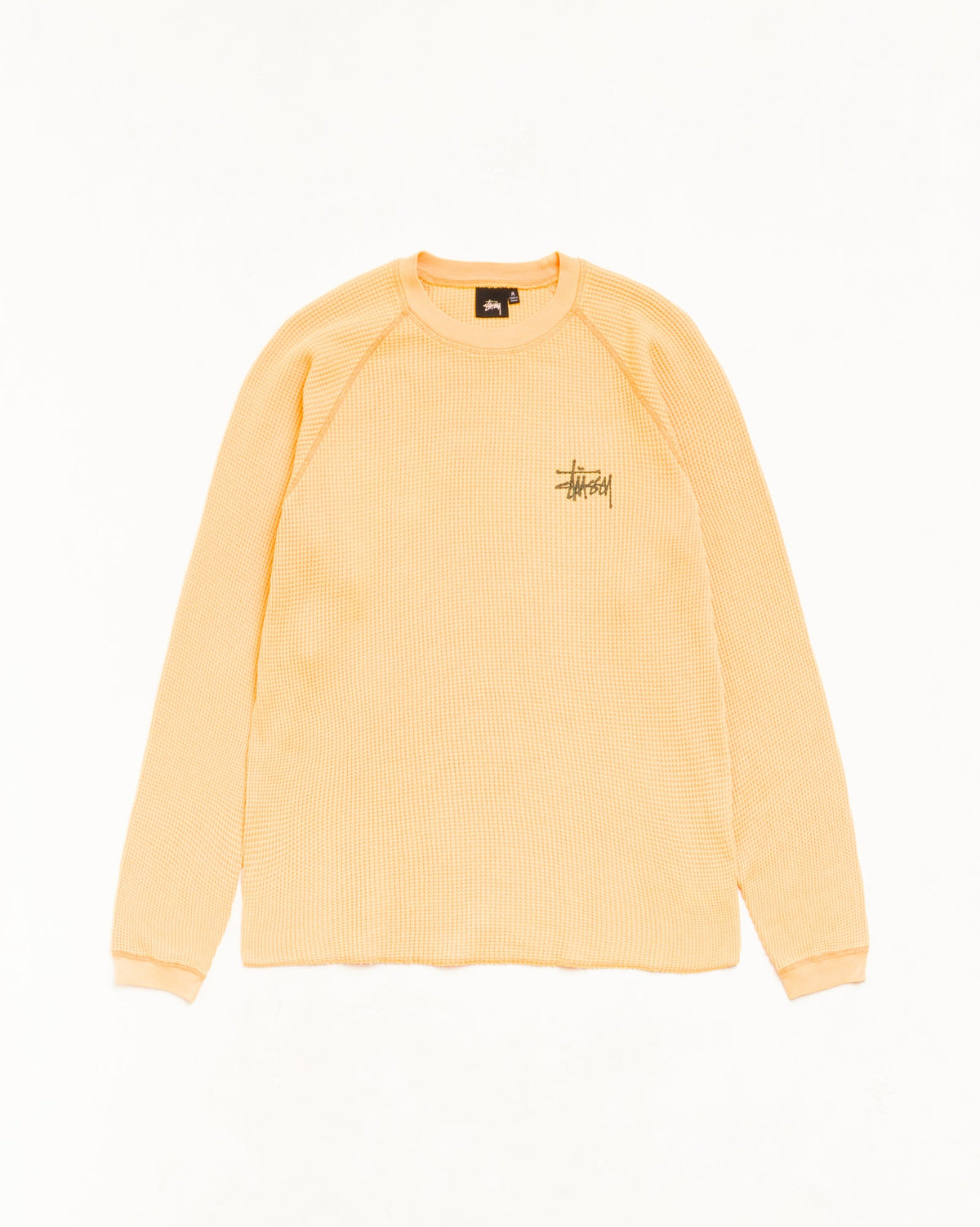 Orange Raglan Thermal Basic Stock