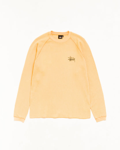 Orange Raglan Thermal Basic Stock