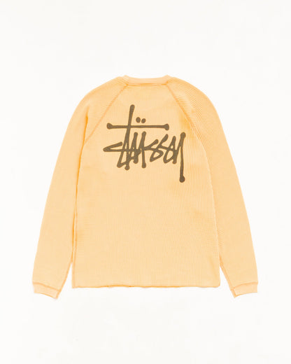 Orange Raglan Thermal Basic Stock