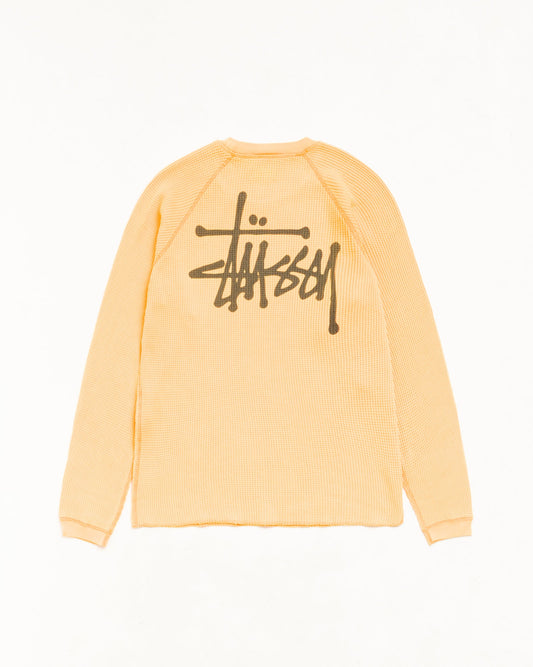 Orange Raglan Thermal Basic Stock