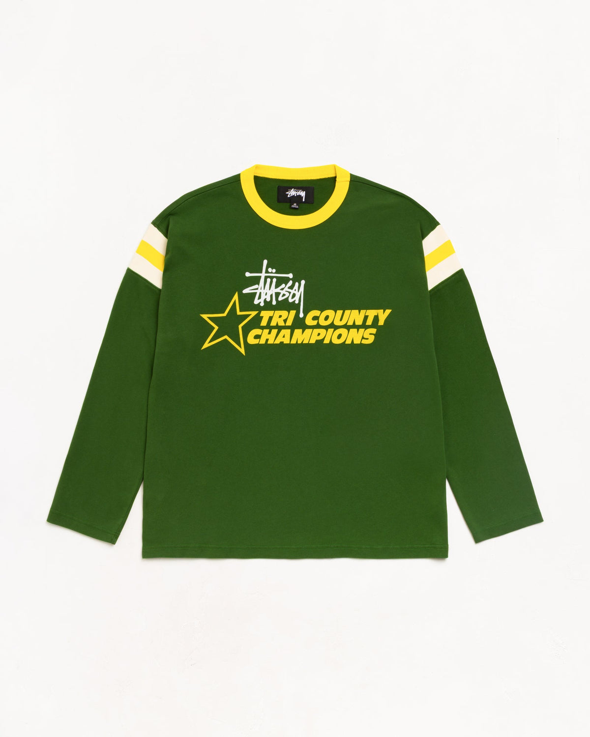 Green LS Ringer Tee