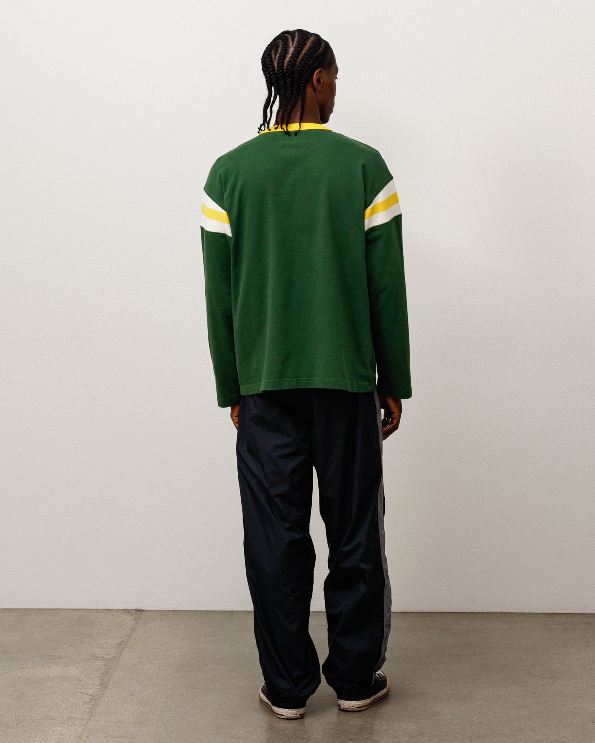 Green LS Ringer Tee