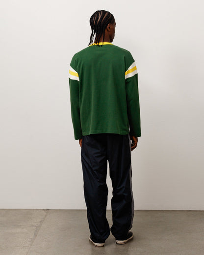 Green LS Ringer Tee