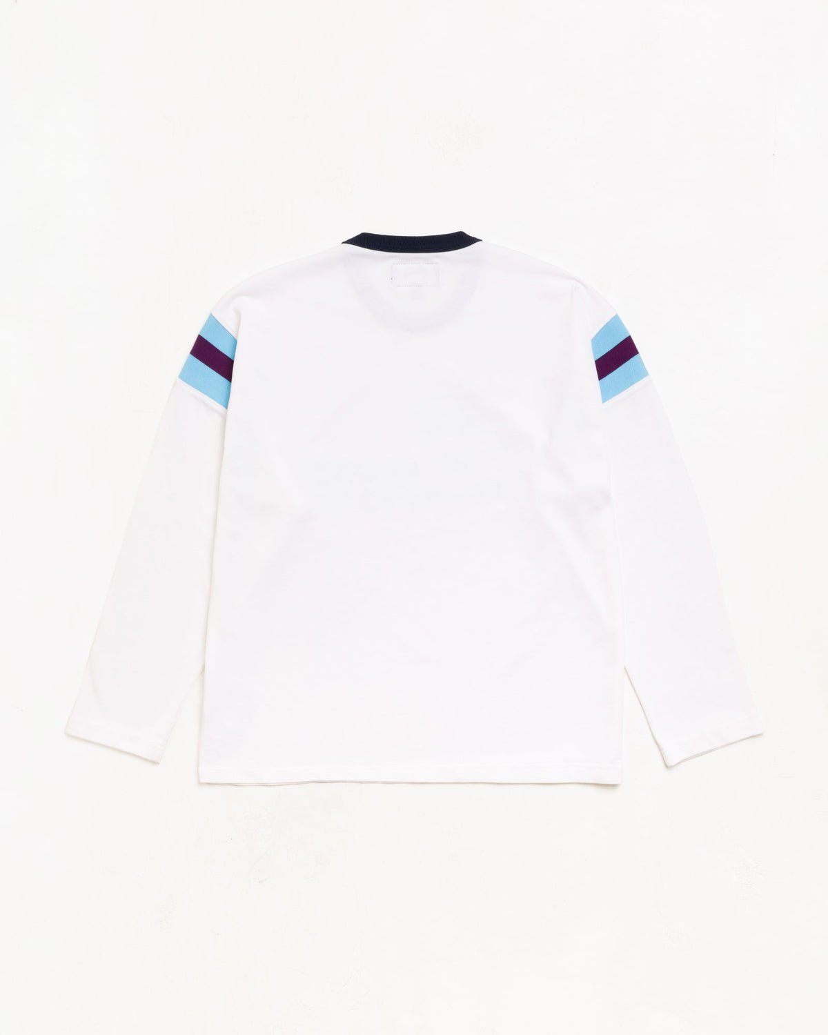 White LS Ringer Tee