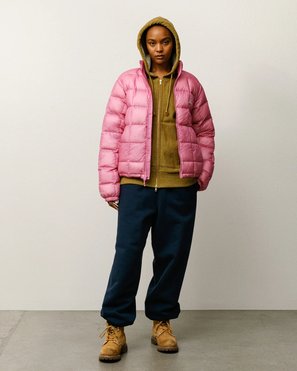 Pink Midweight Puffer