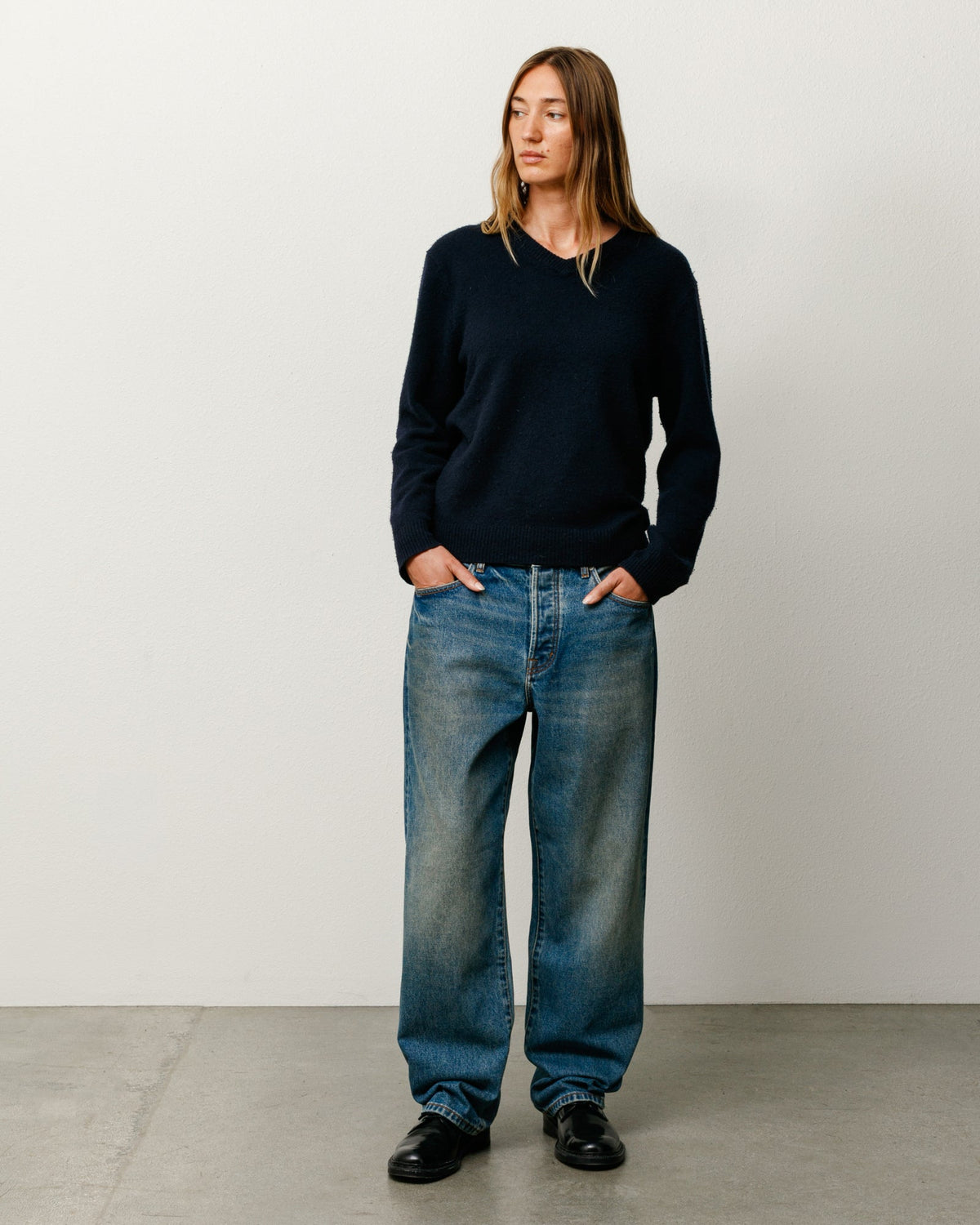 Dark Wash Indigo Big Ol Jeans