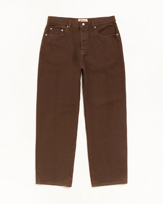 Brown Big Ol Jeans Overdyed