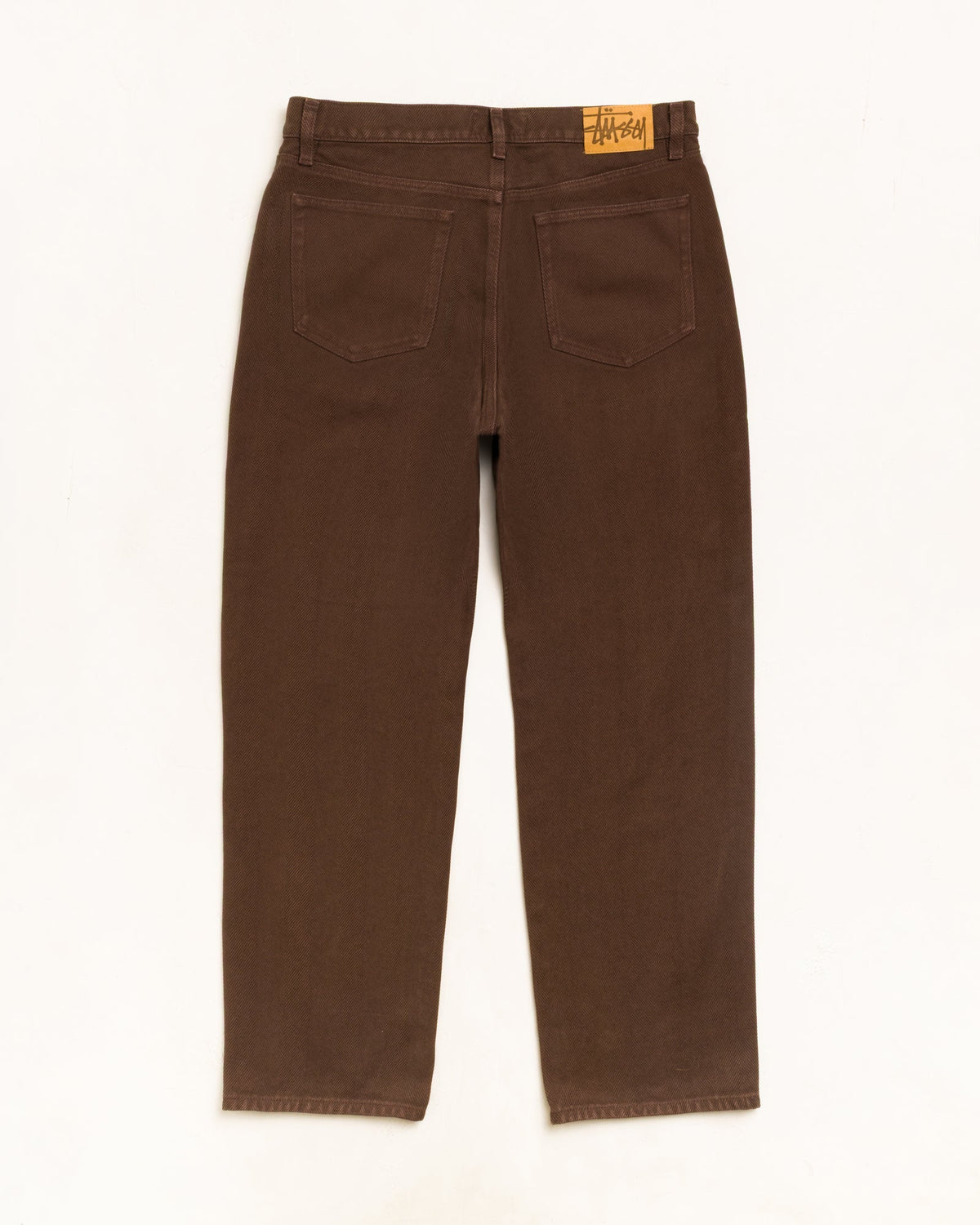 Brown Big Ol Jeans Overdyed