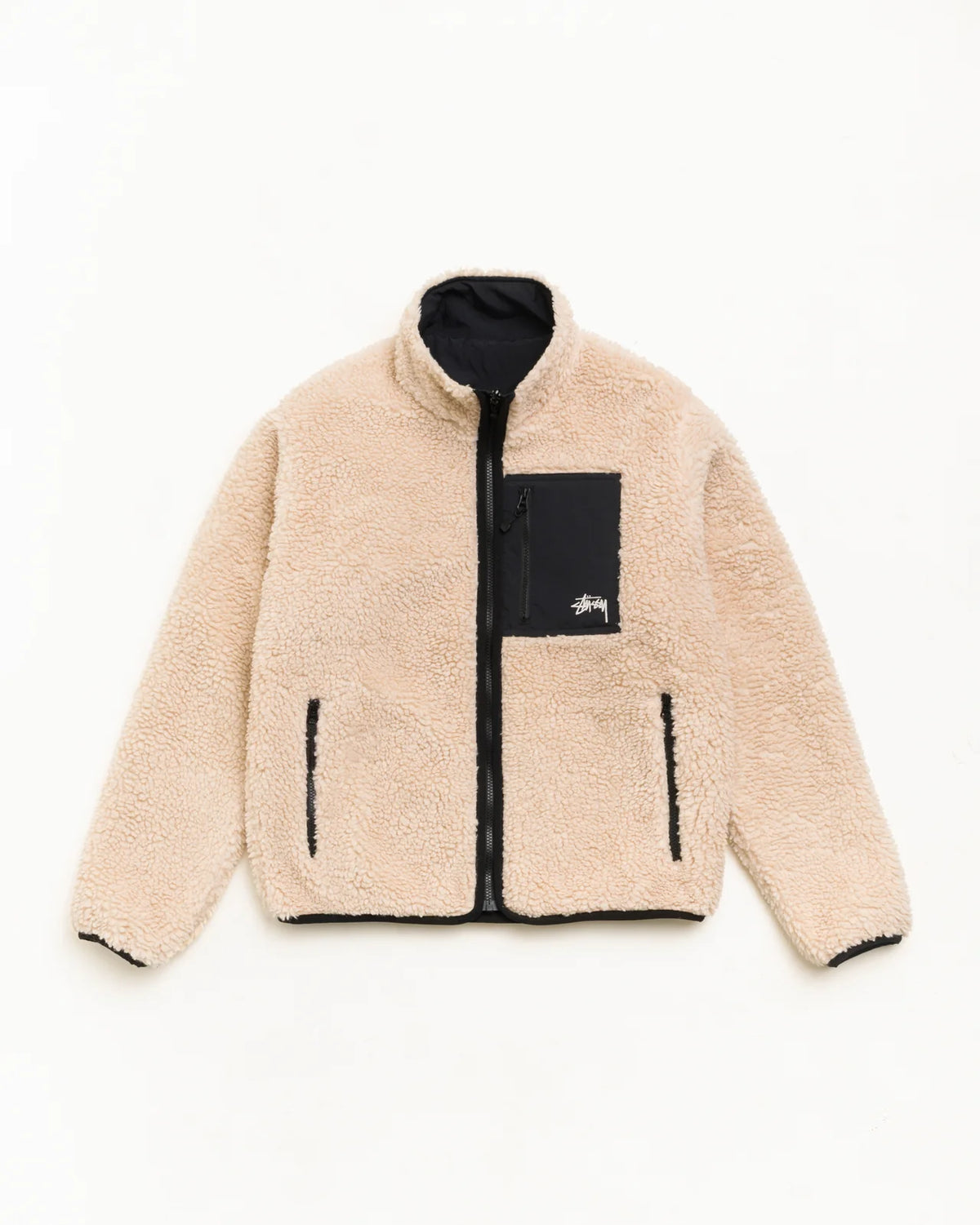 Beige Sherpa Jacket