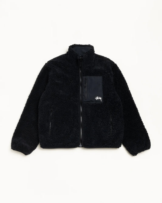 Black Sherpa Jacket