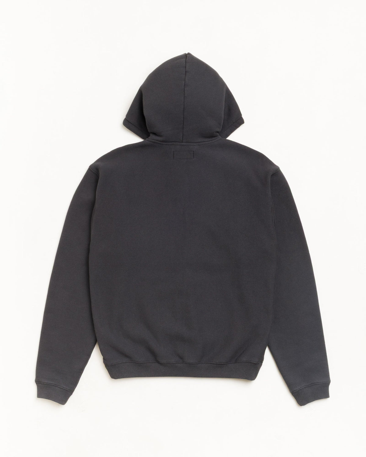 Washed Black Sport Zip Hood