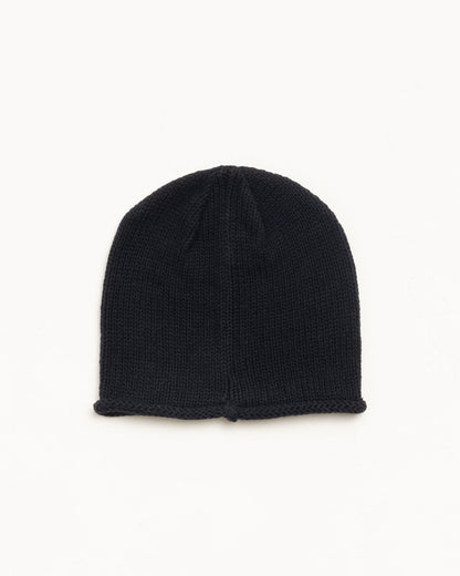 Black Knit Skullcap