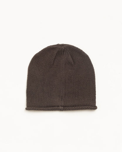 Brown Knit Skullcap