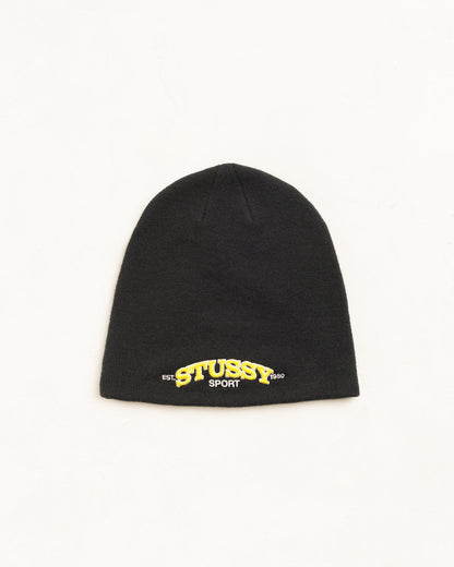 Black Sport Skullcap