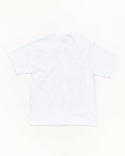 White Snakeskin Tee