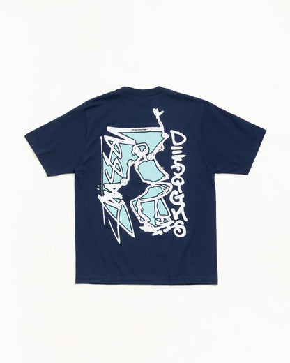 Navy Sk8 Tee