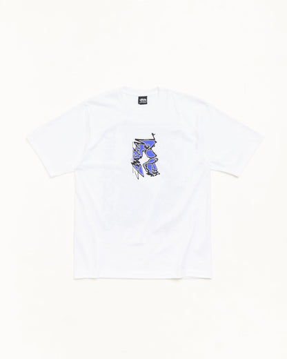 White Sk8 Tee