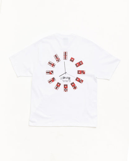 White Dice Clock Tee