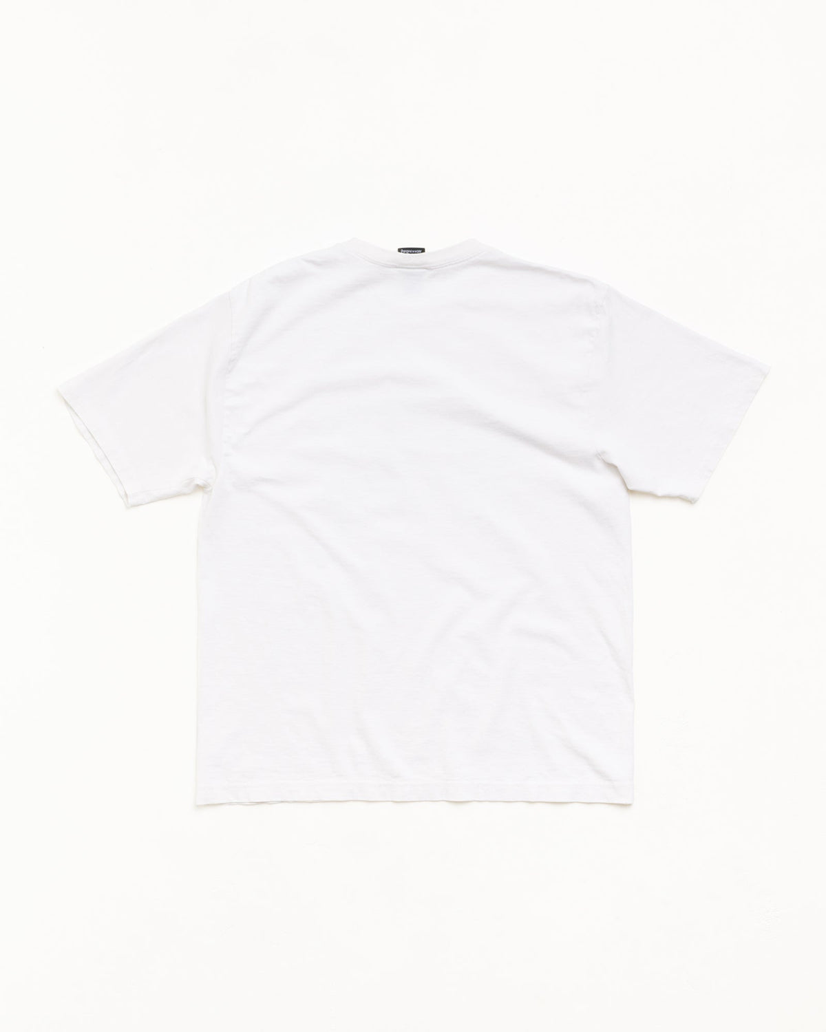 White Block Sport Tee