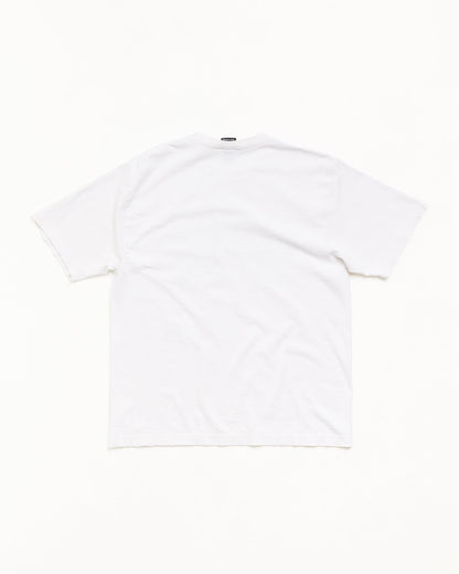 White Block Sport Tee
