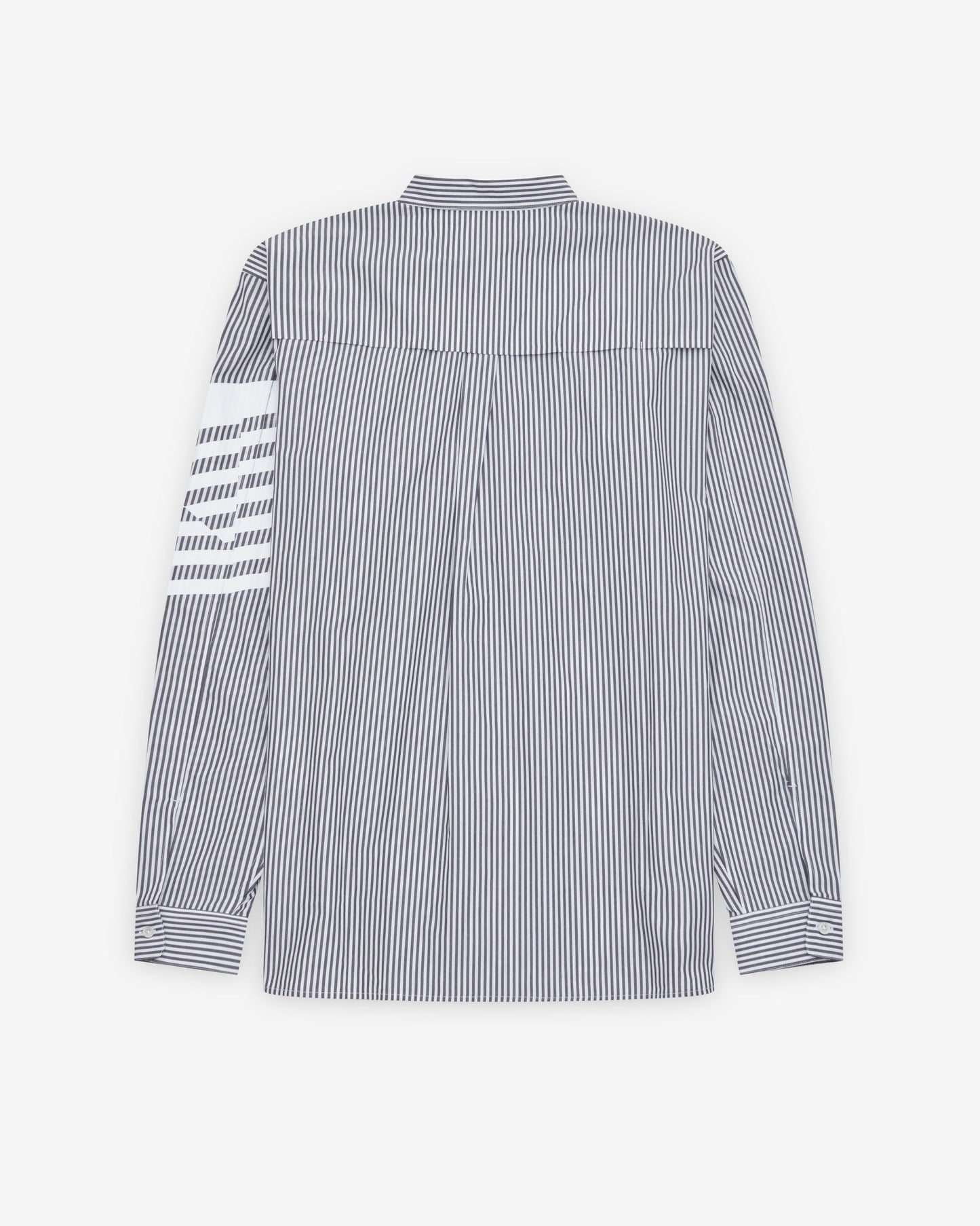 Black Striped Cotton Shirt