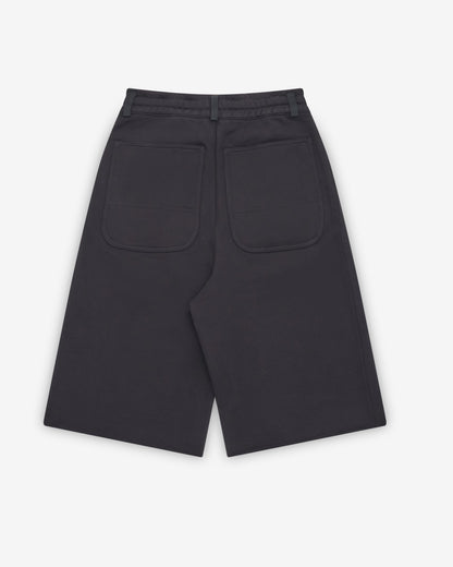 Black Wide Shorts