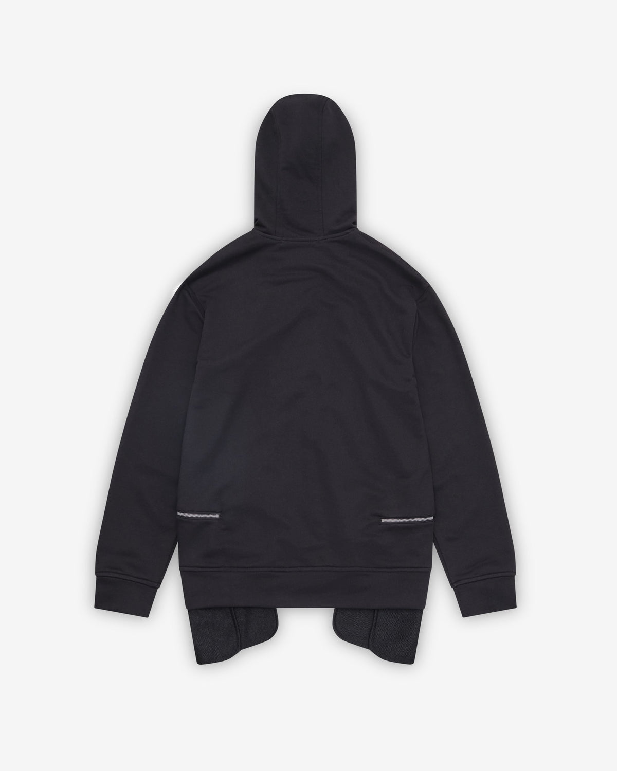 Black Zip Pocket sHoodie
