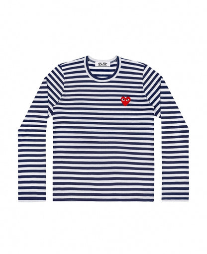 Blue Stripes Cotton T-Shirt