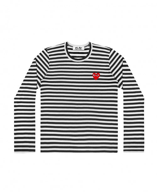 Black Stripes Cotton T-Shirt