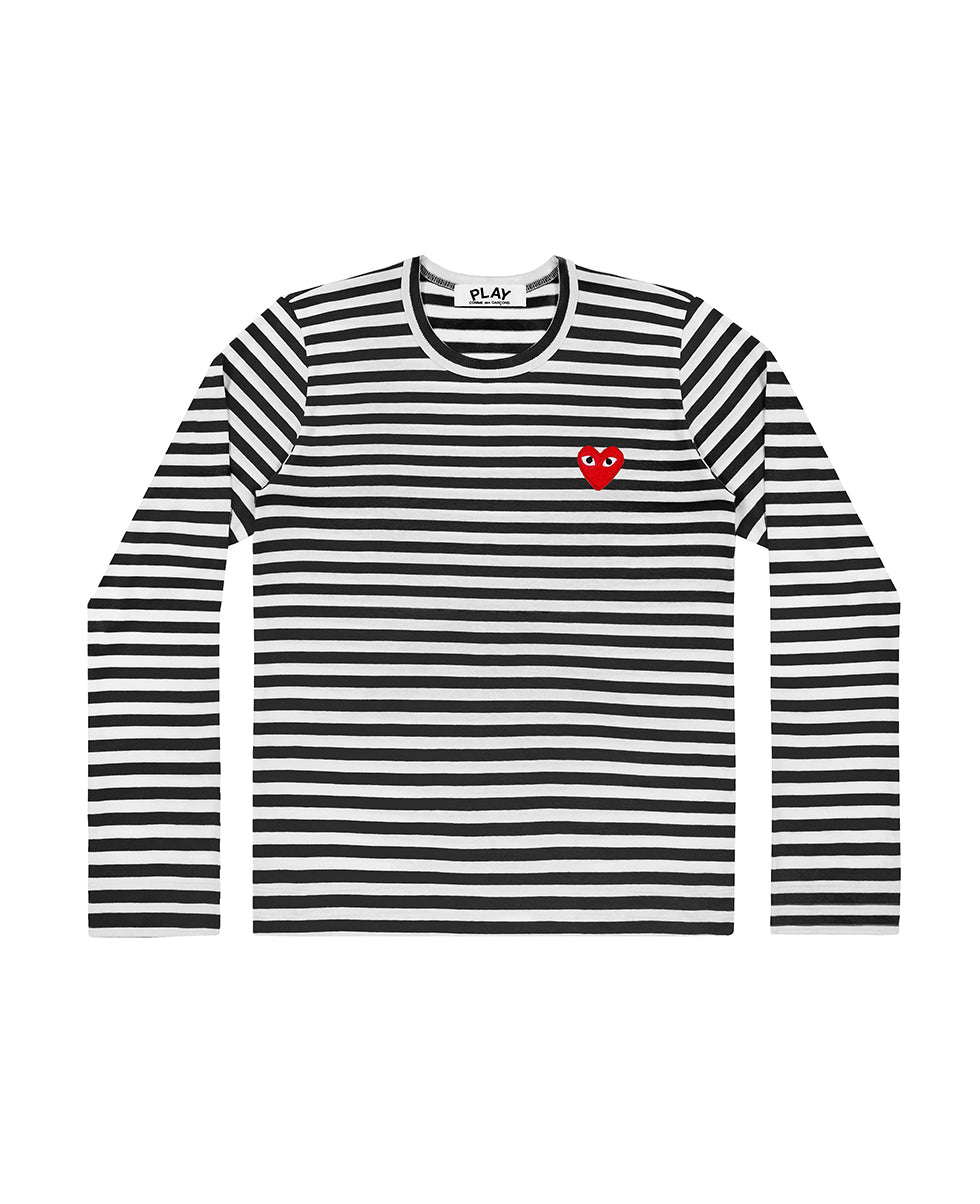 Black Stripes Cotton T-Shirt