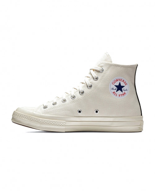White High Converse Heart