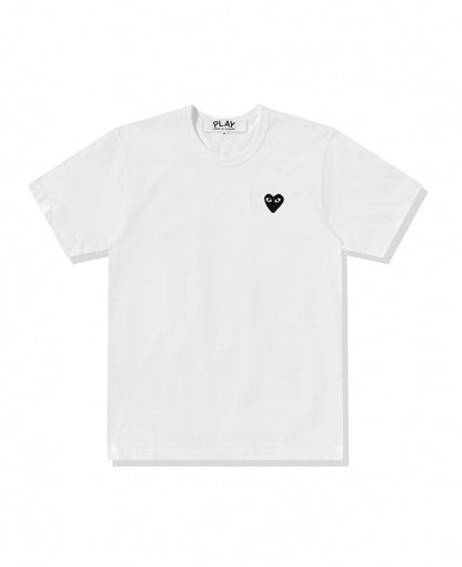 Black Heart Cotton T-Shirt