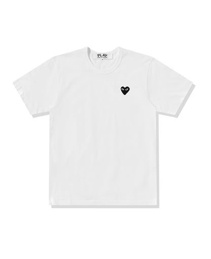 Black Heart Cotton T-Shirt