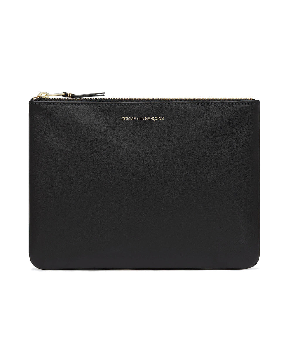 Classic Black Large Leather Wallet