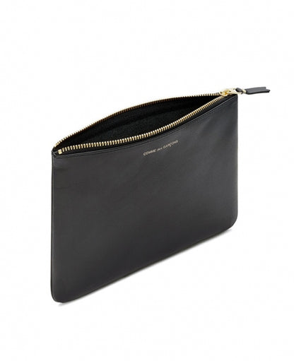 Classic Black Large Leather Wallet