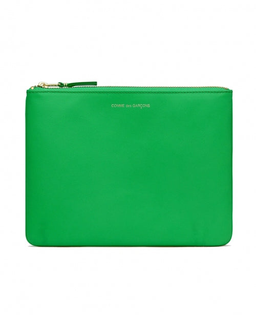 Green Large Leather Wallet