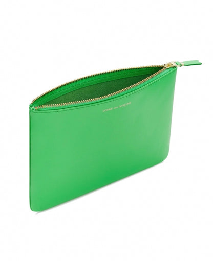 Green Large Leather Wallet
