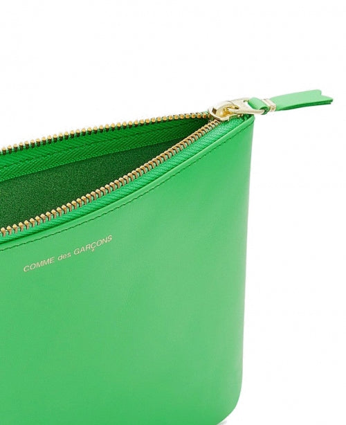 Green Large Leather Wallet