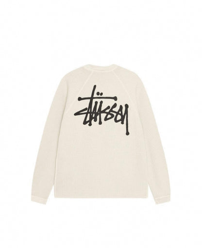 Bone Raglan Thermal Basic Stock