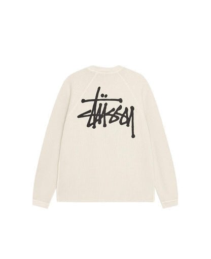 Bone Raglan Thermal Basic Stock