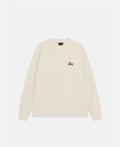 Bone Raglan Thermal Basic Stock