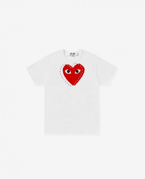 Studded Red Heart T-Shirt