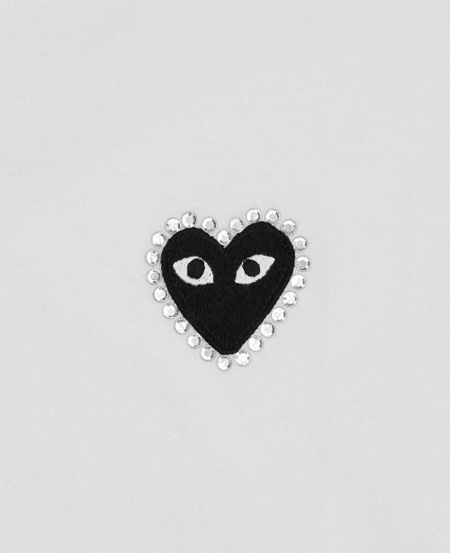 Black Heart Rhinestones